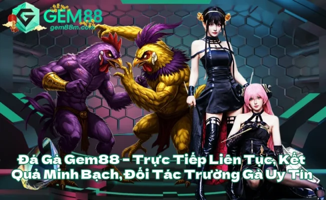 Đá Gà Gem88 Trực Tiếp Liên Tục Kết Quả Minh Bạch Đối Tác Trường Gà Uy Tín