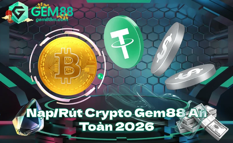 NạpRút Crypto Gem88 An Toàn 2026